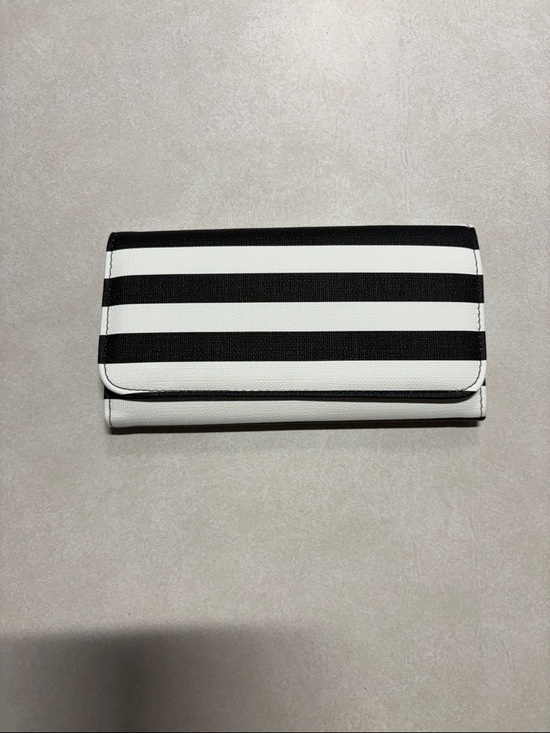 Kut from the Kloth Handbags - Kut from the Kloth Black & White Striped Wallet